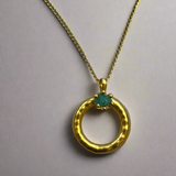 Collar Donut Piedra Mediano