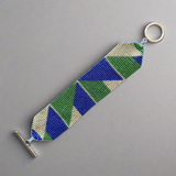 Pulsera Geométrica Plata