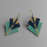 Aretes Centauri Verde claro