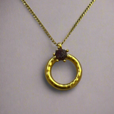 Collar Donut Piedra Mediano