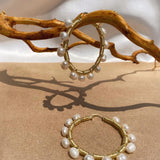XL Pearl Hoop CJ32