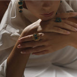 Anillo Lorette Verde