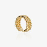 Anillo Mimbre Triple