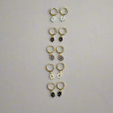 Arete Florecita Colgante