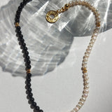 Collar Yin Yan Piedras Naturales