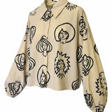 Camisa Manga Globo - Otro planeta