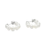 Everyday Pearl Hoops
