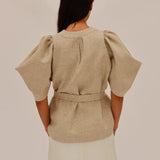 Ensamble Mangas Volumen Beige