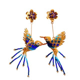 Aretes Hummingbird
