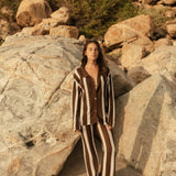 Pantalon Allegra Beige/Cafe