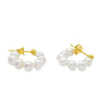Everyday Pearl Hoops