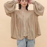 Blusa Deni Dorada