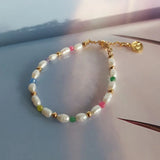 Bracelet with Natural Stones
