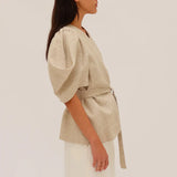 Ensamble Mangas Volumen Beige