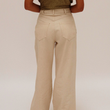 Pantalón Ahuehuete Mezclilla Crudo