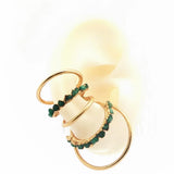 Earcuff Abacus Esmeralda