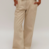 Pantalón Ahuehuete Mezclilla Crudo