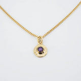 Collar Redondo Mini Amatista
