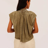 Blusa Macrina Dorado