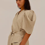 Ensamble Mangas Volumen Beige