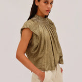 Blusa Macrina Dorado