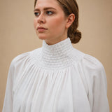 Top Alba Blanca Lino
