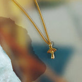 Mushroom Necklace