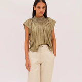 Blusa Macrina Dorado