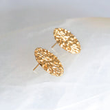 Straw Texture Earrings 