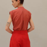 Blusa Mara Bermellon