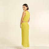 Pareo Delos Verde/Beige