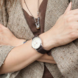 Reloj Traveler Beige