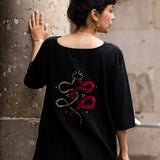 Camisa Tsintsani Serpiente