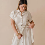 Valentina Dress - Bone 